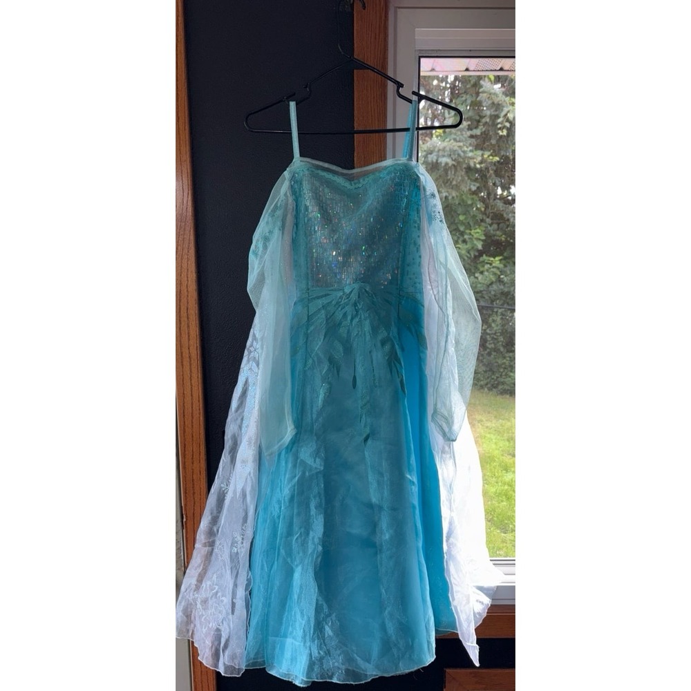 Disney store elsa frozen costume dress size 13
